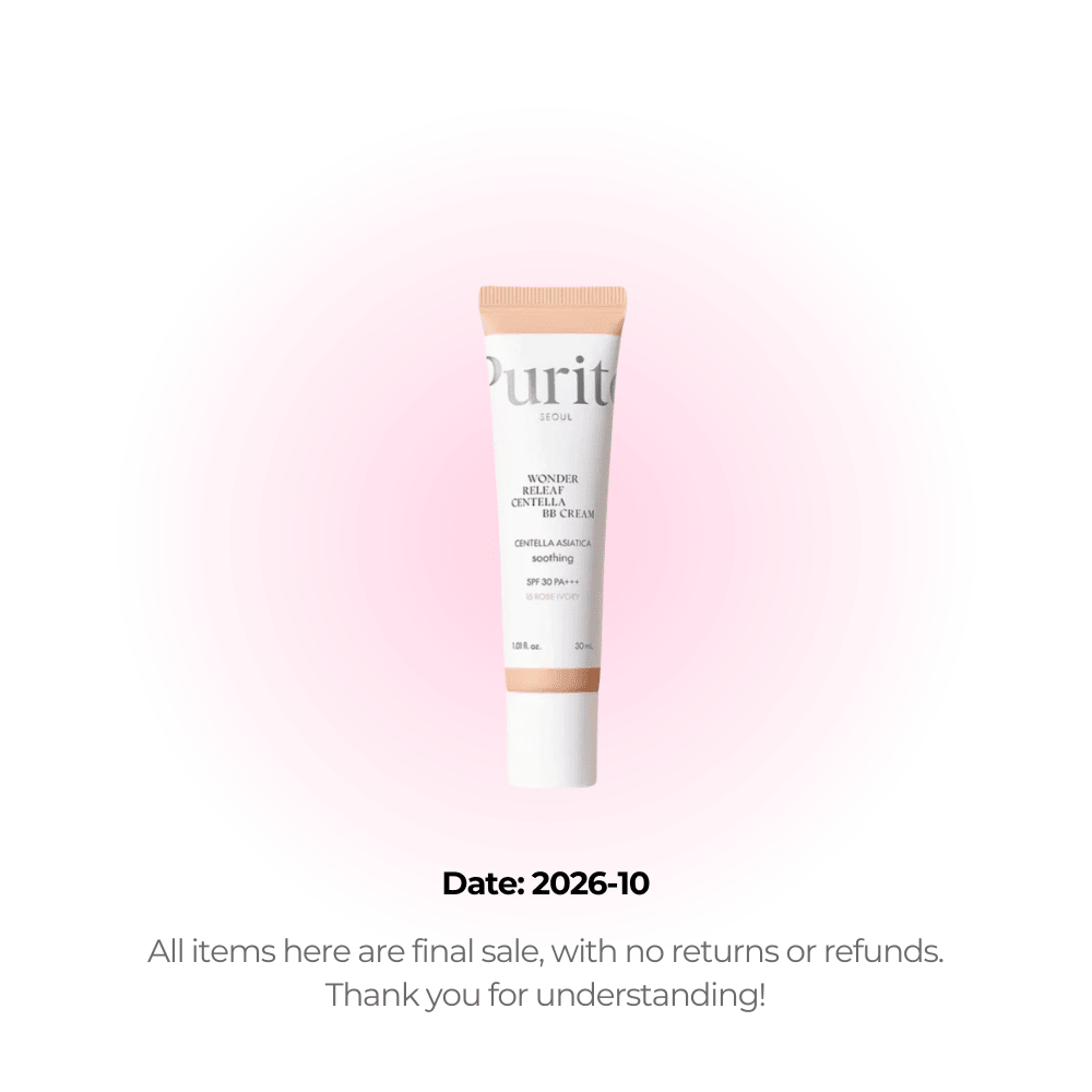Purito Cica Clearing BB Cream 15 Rose Ivory (Clearance) by Purito – Foundation & Cushion
