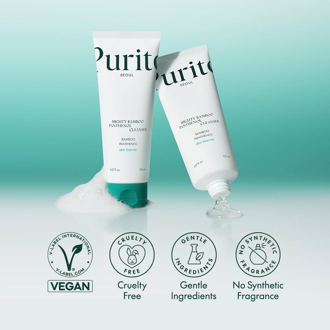 PURITO Mighty Bamboo Panthenol Cleanser 150ml by Purito – Facial Cleanser