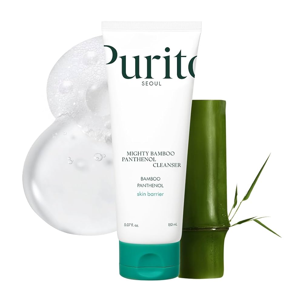 lucky bamboo cleanser PURITO Mighty Bamboo Panthenol Cleanser 150ml – Kiokii and
