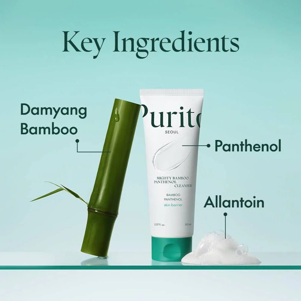 PURITO Mighty Bamboo Panthenol Cleanser 150ml by Purito – Facial Cleanser