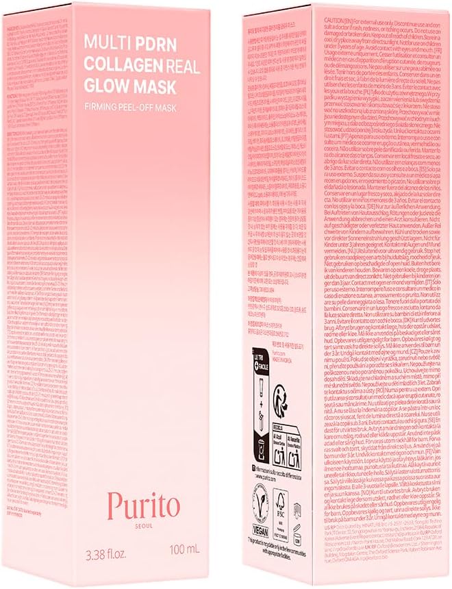 Purito Multi PDRN Collagen Real Glow Mask 100ml by Purito – Wrapping Mask