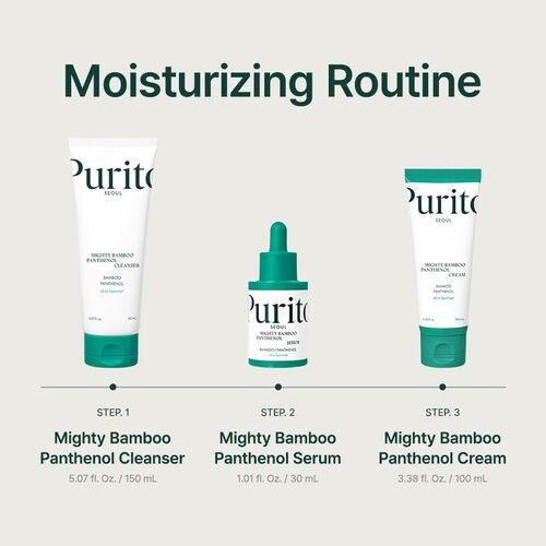 Purito Seoul Mighty Bamboo Panthenol Serum 30ml by Purito – Serum & Ampoule