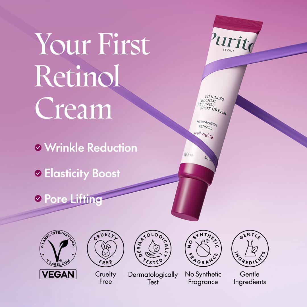 PURITO Timeless Bloom Bakuchiol Serum 30ml by Purito – Serum & Ampoule