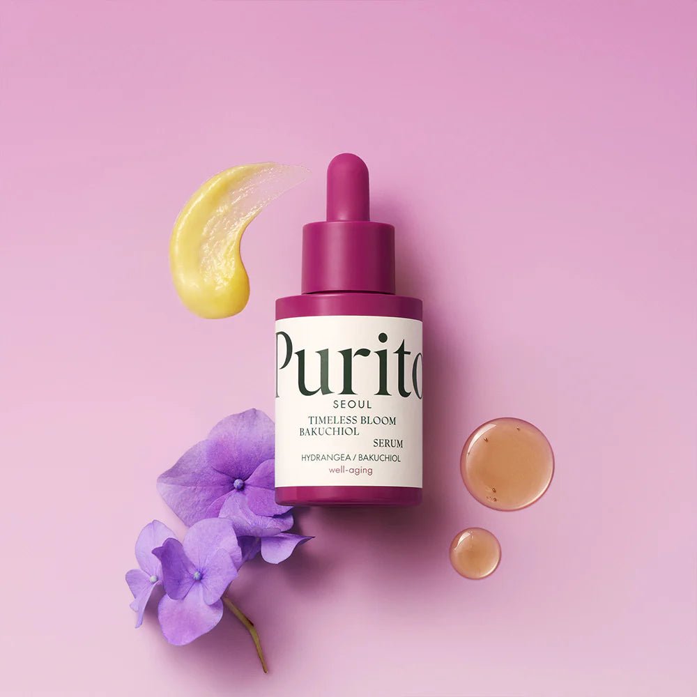 PURITO Timeless Bloom Bakuchiol Serum 30ml by Purito – Serum & Ampoule