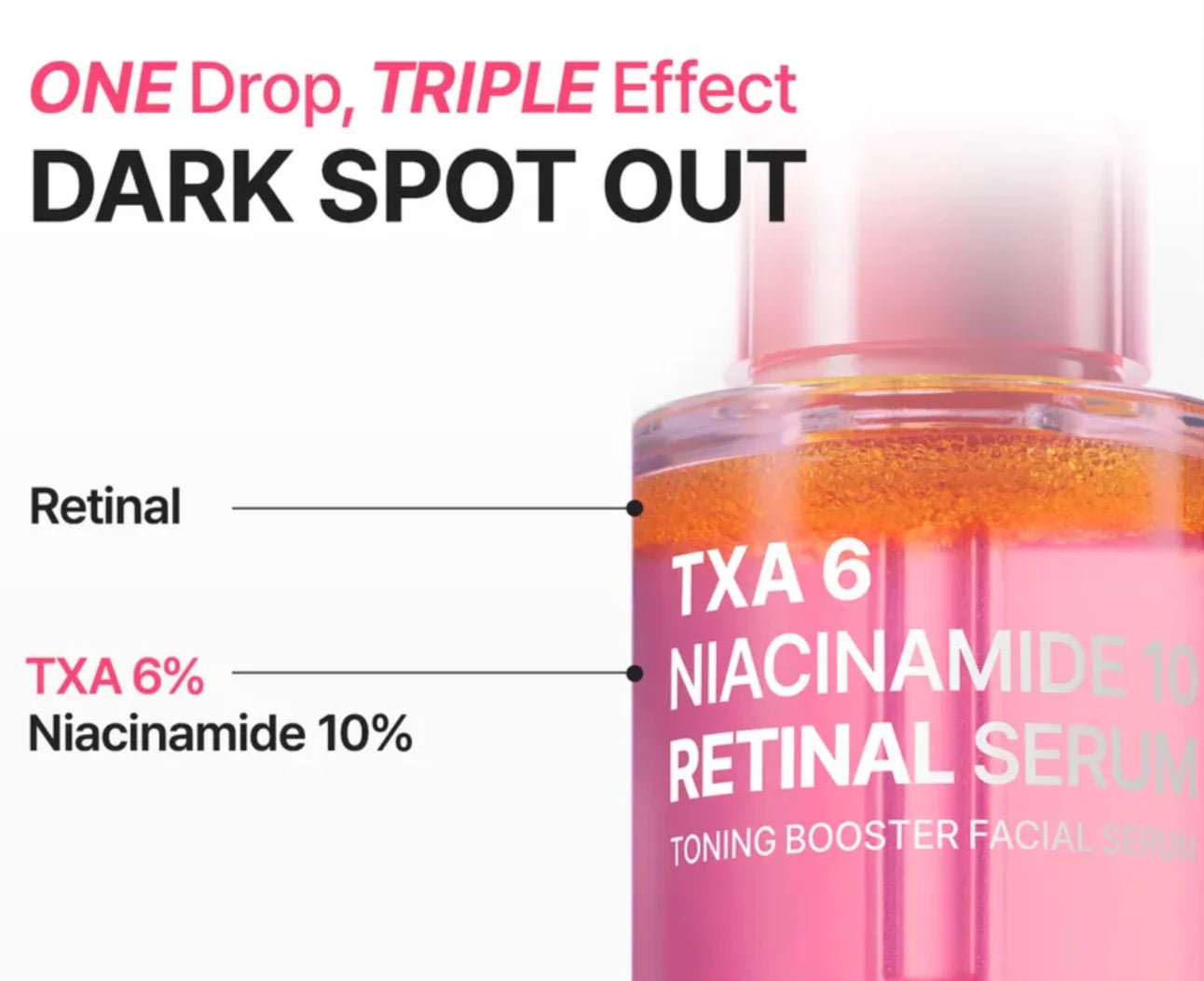 Purito TXA 6 Niacinamide 10 Retinal Serum 30ml by Purito – Serum & Ampoule