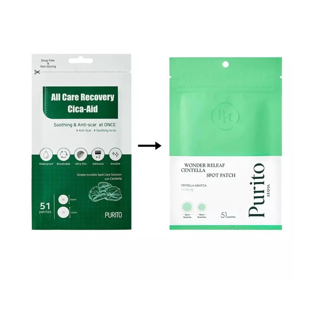 Purito Wonder Releaf Centella Spot Patch 51pcs by Purito – Pimple Patch