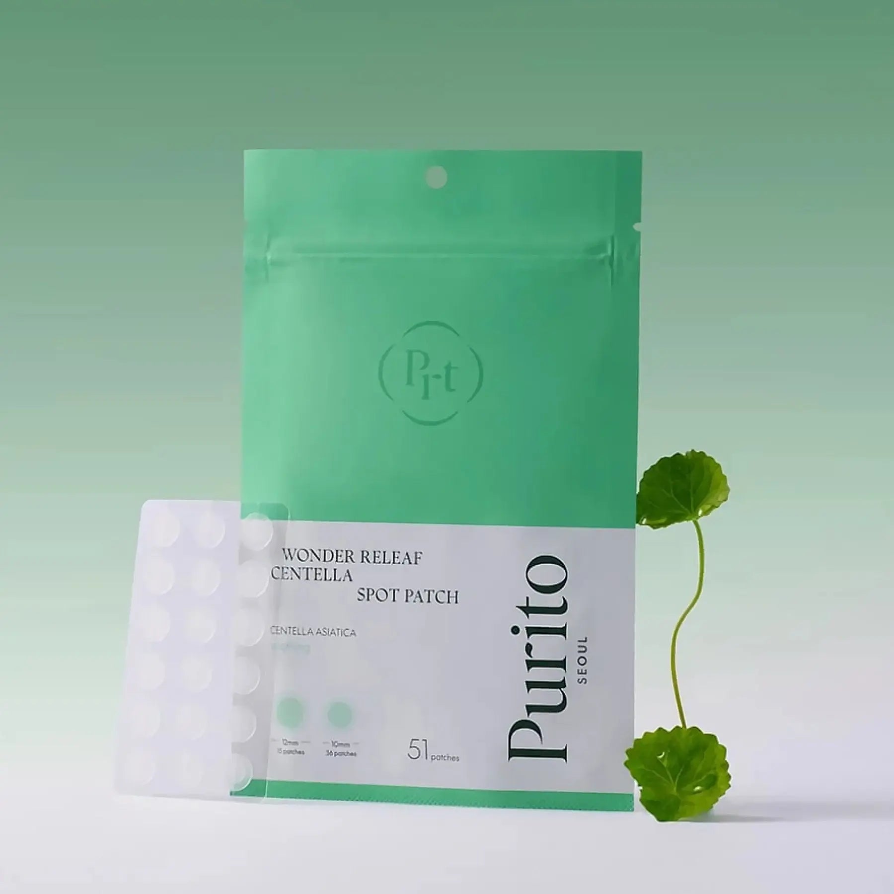 Purito Wonder Releaf Centella Spot Patch 51pcs by Purito – Pimple Patch