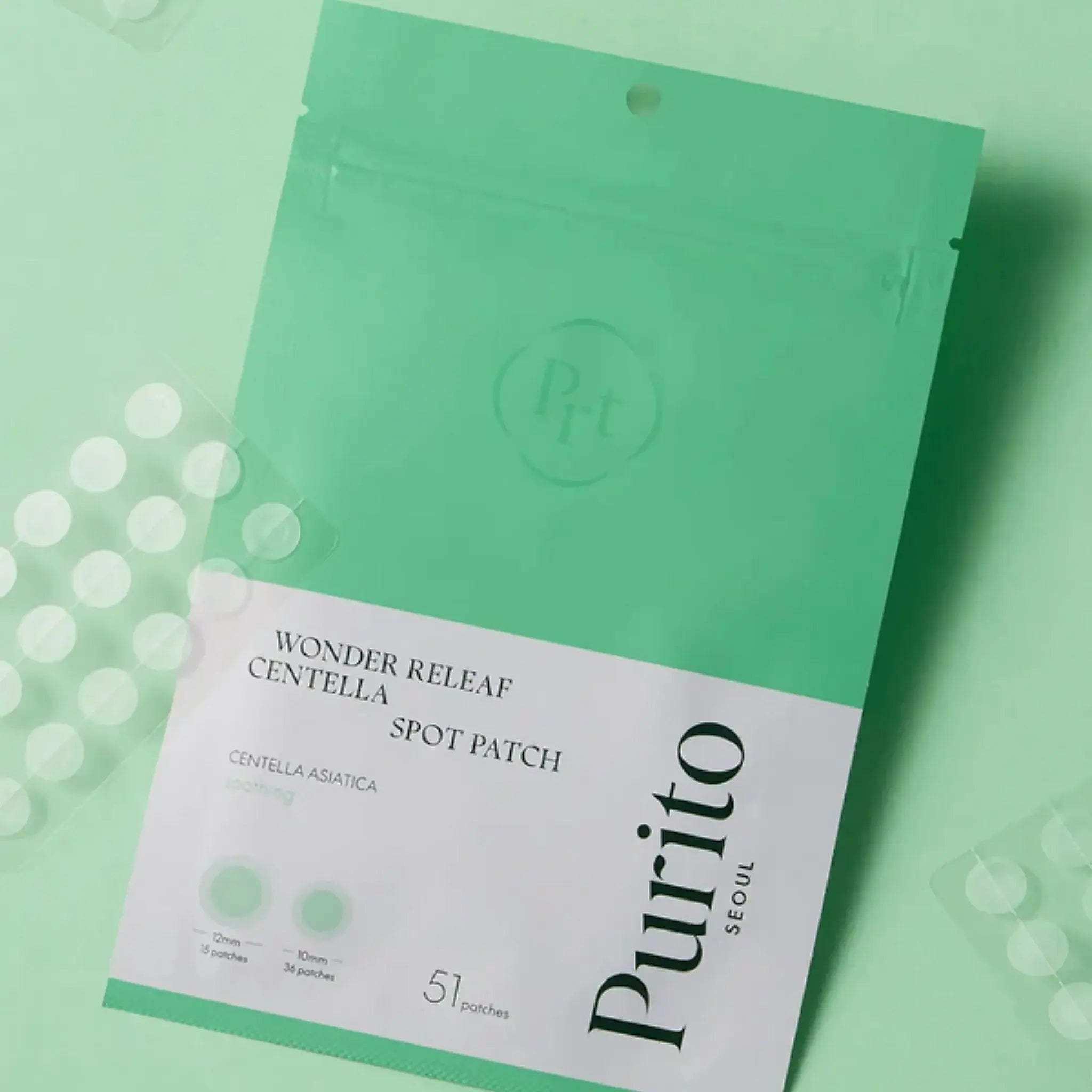 Purito Wonder Releaf Centella Spot Patch 51pcs by Purito – Pimple Patch