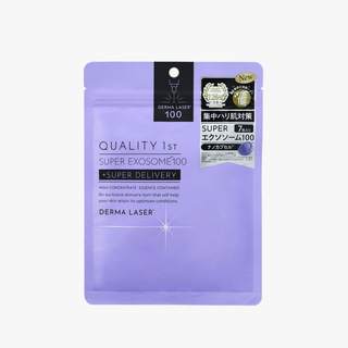 QUALITY 1ST Derma Laser Super Exosome 100 Mask (7 Sheets) by Quality 1st – Sheet Mask photo