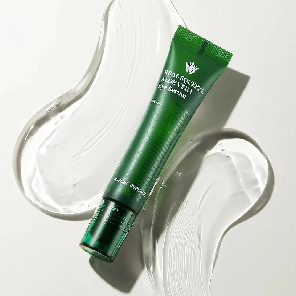Nature Republic Real Squeeze Aloe Vera Eye Serum 15ml by Nature Republic – Eye Cream & Serum