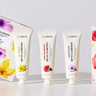 Rest & Mood Moisture Hand Cream Special Set (30mlx3) - The Saem | Kiokii and...