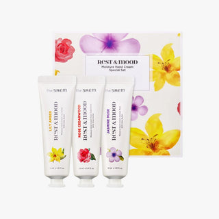 Rest & Mood Moisture Hand Cream Special Set (30mlx3) - The Saem | Kiokii and...