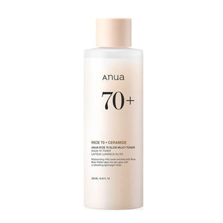 Rice 70 Glow Milky Toner 250ml - Anua | Kiokii and...