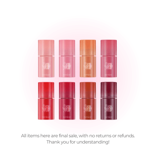 Romand Bare Water Tint 6 Colors (Clearance) by Rom&nd – Lip Tint & Stain