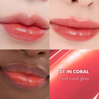 Romand Dewyful Water Tint 01 In Coral (Clearance) by Rom&nd – Lip Tint & Stain