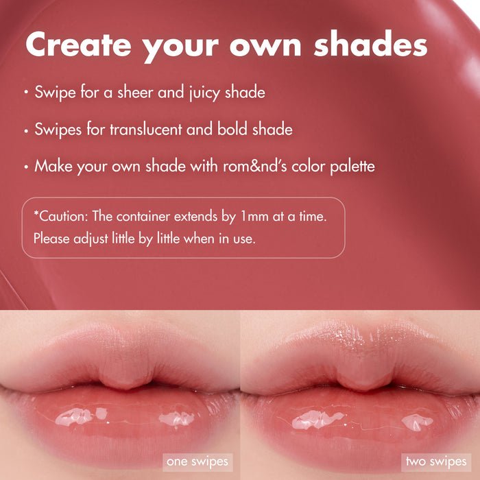 Romand Glasting Melting Balm #07 Mauve Whip by Rom&nd – Tinted Lip Balm