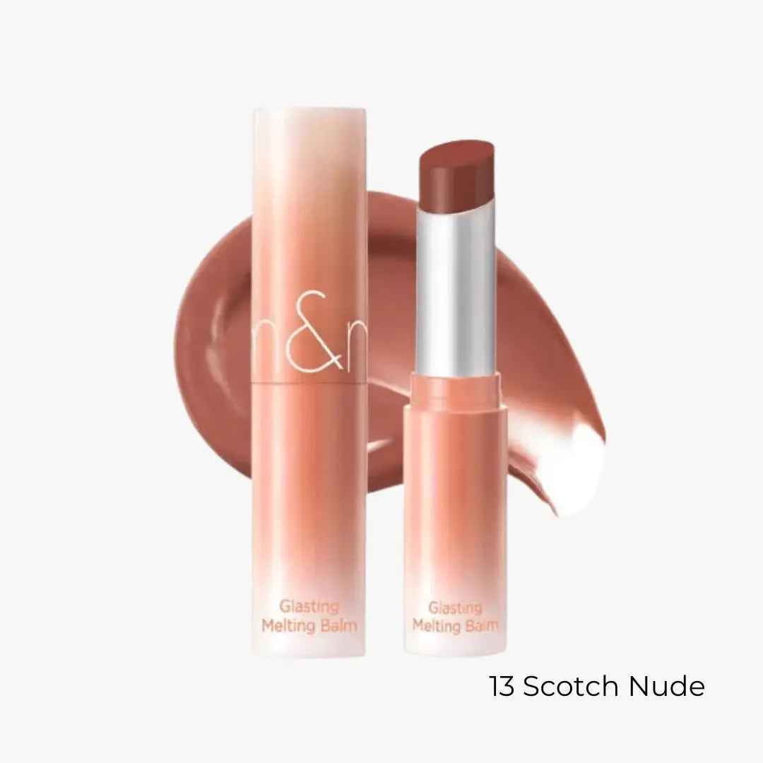 Romand Glasting Melting Balm Dusty On The Nude (5 Colors) by Rom&nd – Lipstick