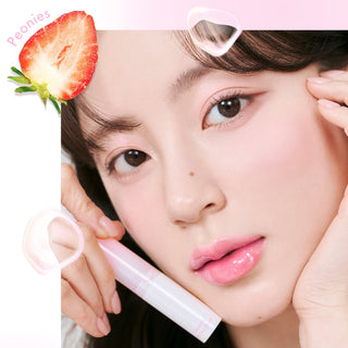 Romand Glasting Melting Balm New Bare (2 Colors) by Rom&nd – Tinted Lip Balm photo