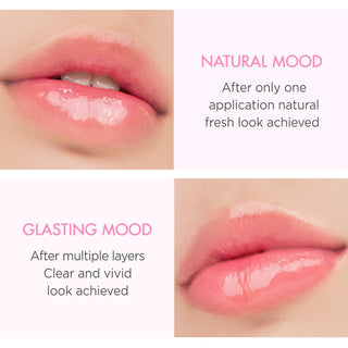 Romand Glasting Melting Balm New Bare (2 Colors) by Rom&nd – Tinted Lip Balm photo