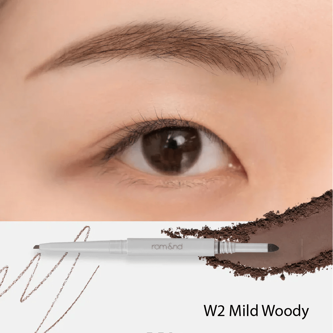 Romand Han All Sharp Brow 0.41g (6 Colors) by Rom&nd – Eyebrow Pencil & Powder