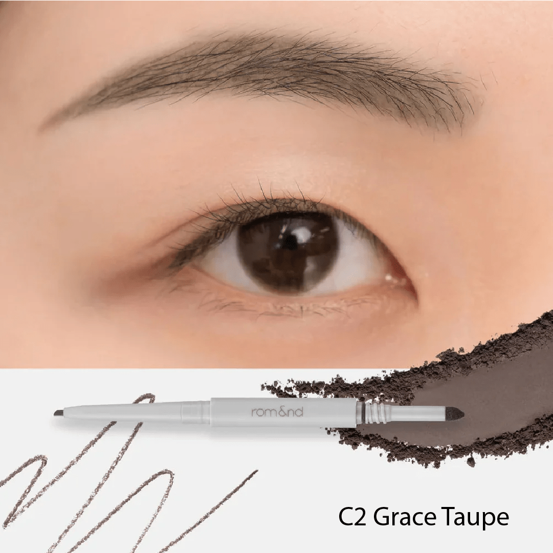 Romand Han All Sharp Brow 0.41g (6 Colors) by Rom&nd – Eyebrow Pencil & Powder