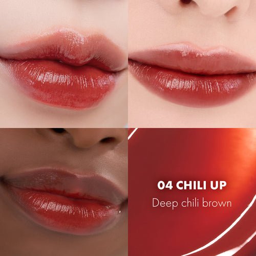 Rom&nd Dewyful Water Tint #04 Chili Up by Rom&nd – Lip & Cheek Balm