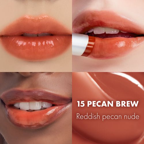 Rom&nd Glasting Melting Balm #15 Pecan Brew by Rom&nd – Tinted Lip Balm