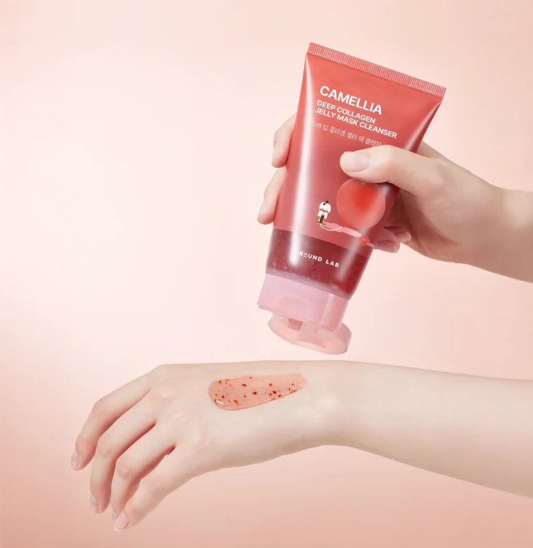 ROUND LAB Camellia Deep Collagen Jelly Mask Cleanser 150ml by Round Lab – Facial Cleanser