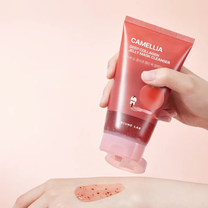 ROUND LAB Camellia Deep Collagen Jelly Mask Cleanser 150ml by Round Lab – Facial Cleanser