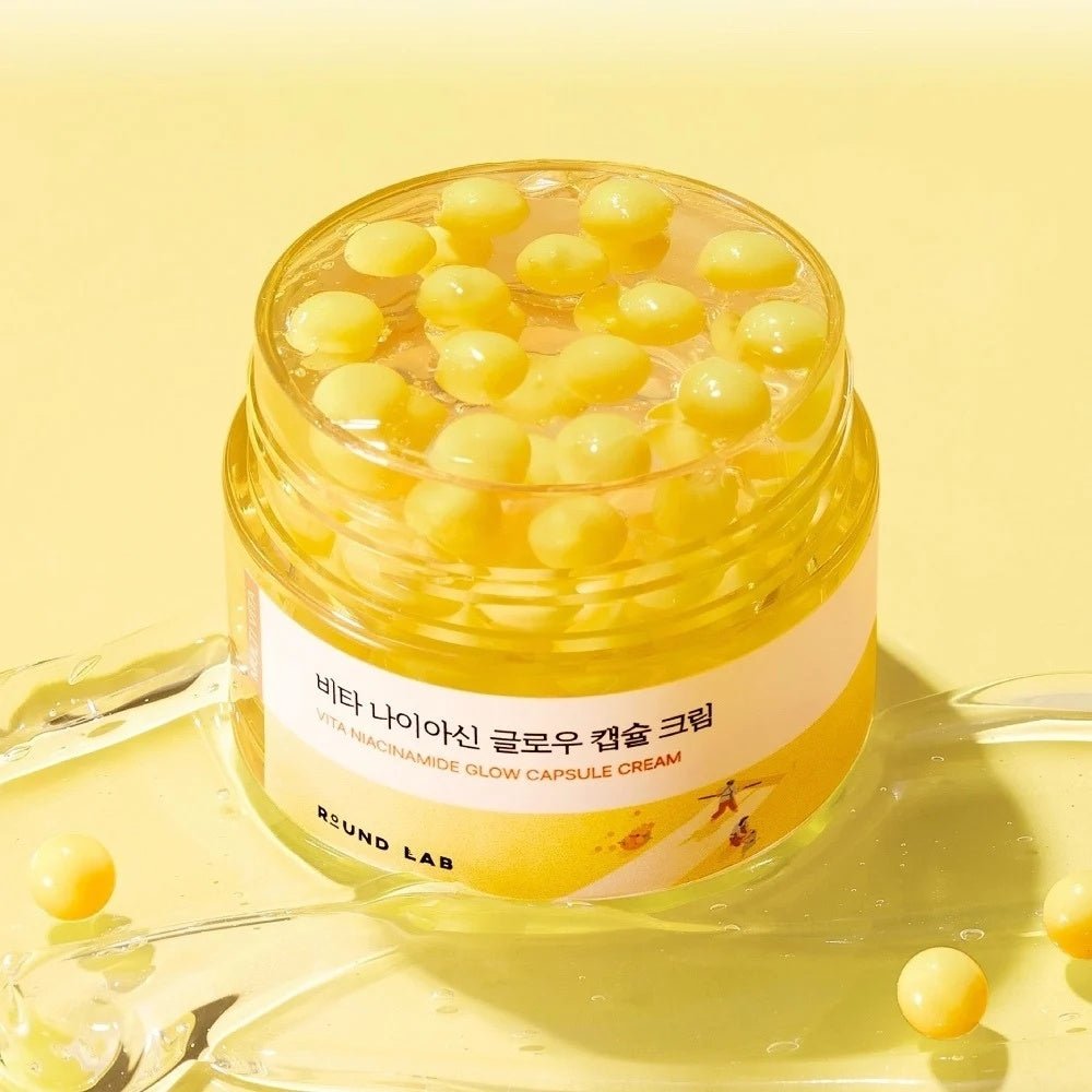 ROUND LAB Vita Niacinamide Glow Capsule Cream 50ml by Round Lab – Lotion & Cream