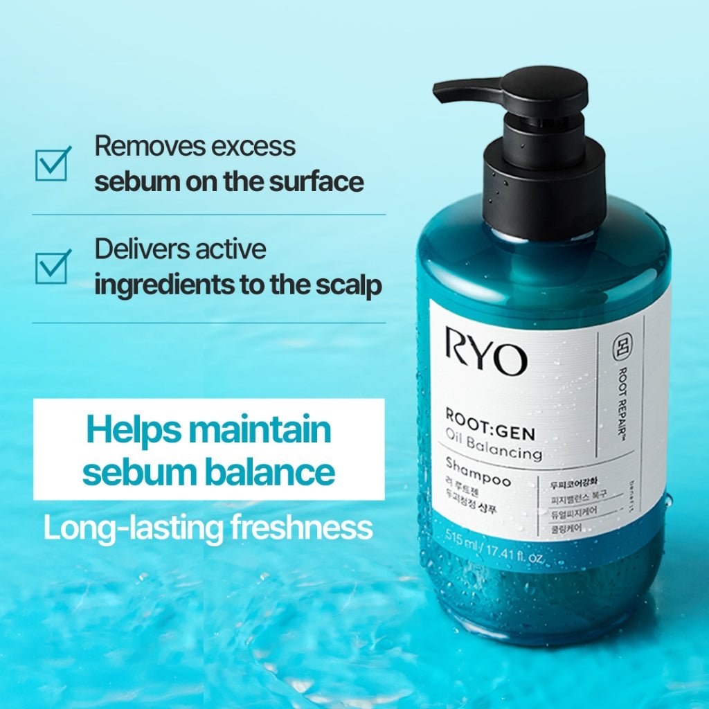 RYO ROOTGEN Oil Balancing Shampoo 515ml by RYO – Shampoo