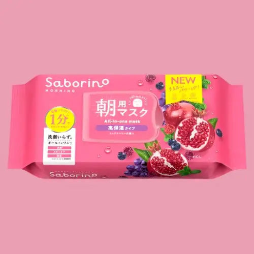 BCL Saborino Morning Face Mask Mix Berry 30 Sheets by BCL – Sheet Mask
