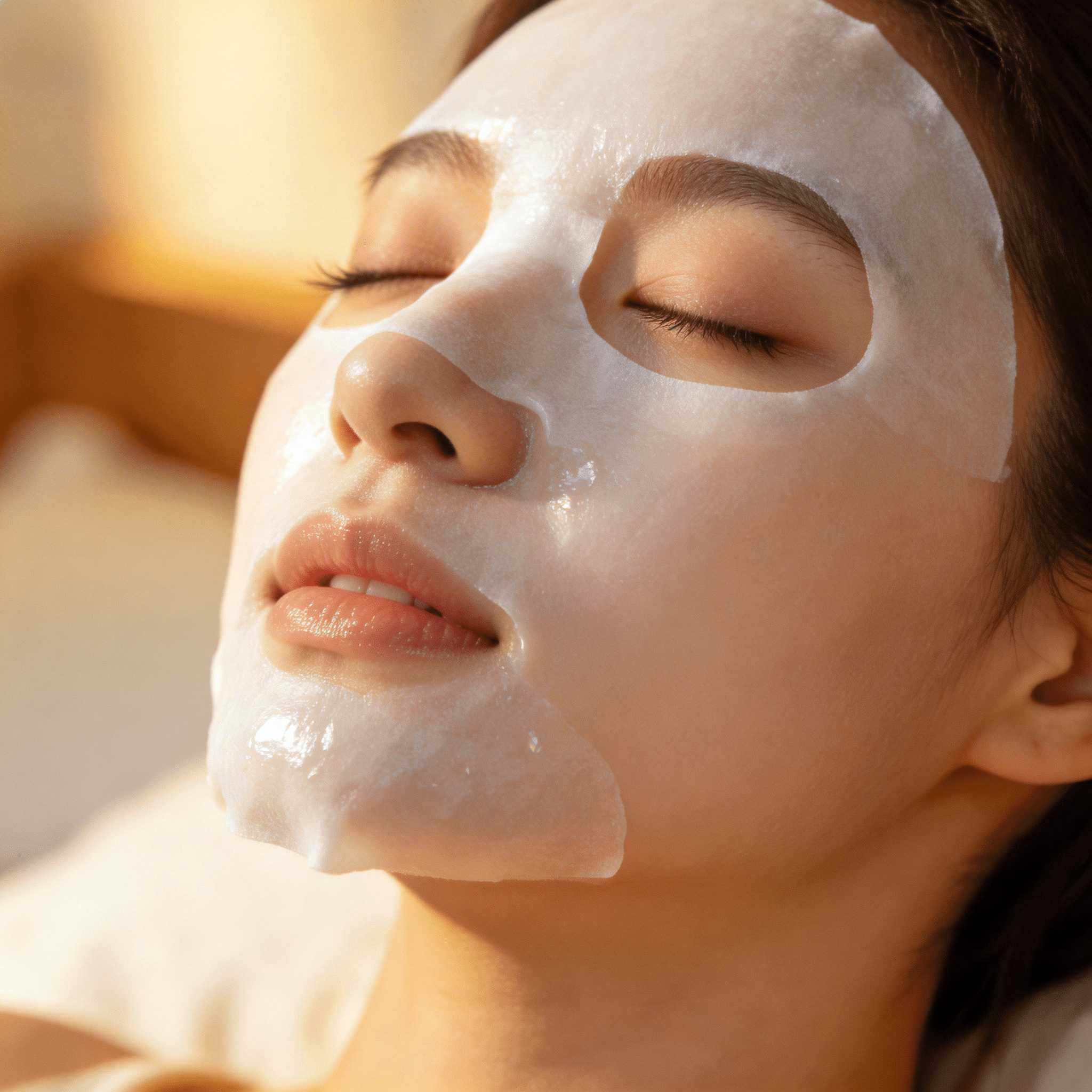 SANA NAMERAKA HONPO Soymilk Isoflavone Wrinkle Gel Emulsion Mask (5 Sheets) by Sana – Sheet Mask