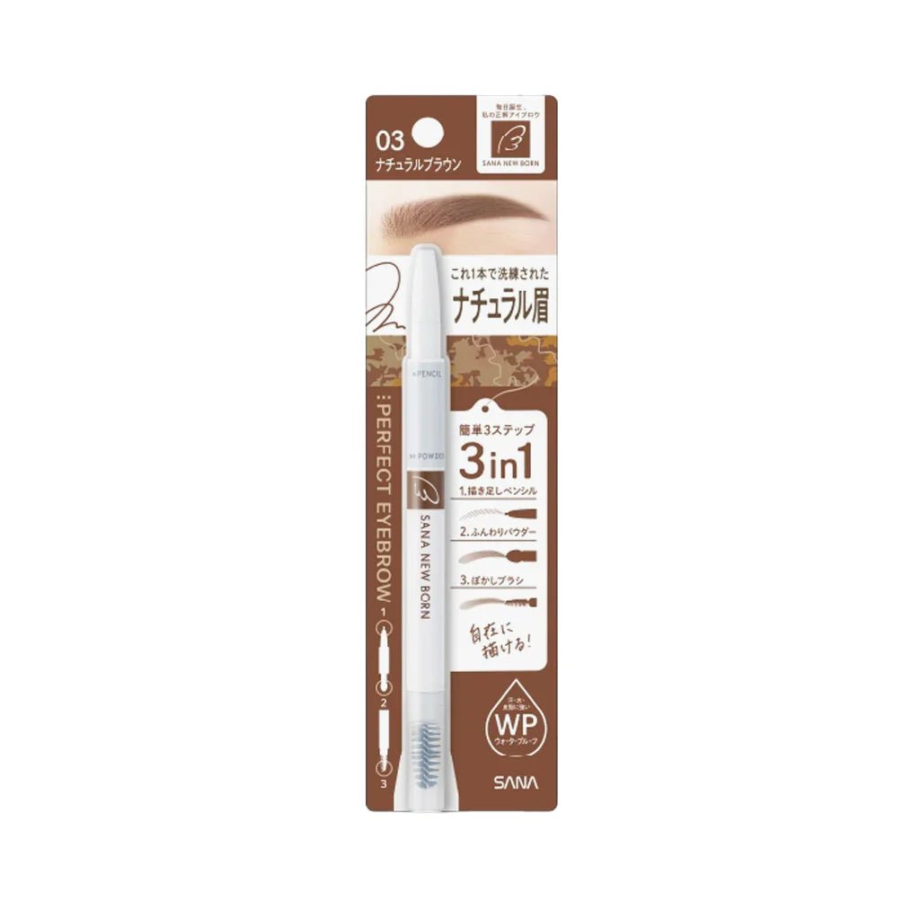 SANA NEW BORN EYEBROW (8 Colors) by Sana – Eyebrow Pencil & Powder