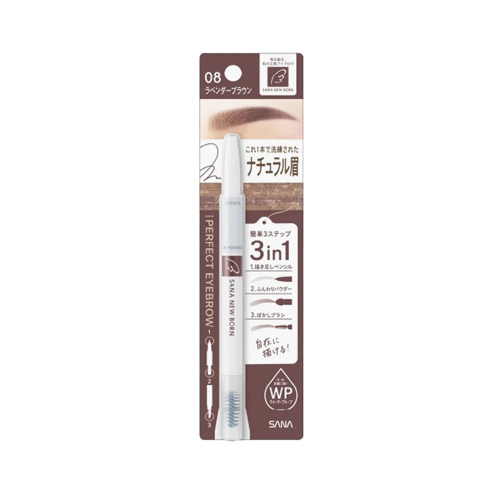SANA NEW BORN EYEBROW (8 Colors) by Sana – Eyebrow Pencil & Powder