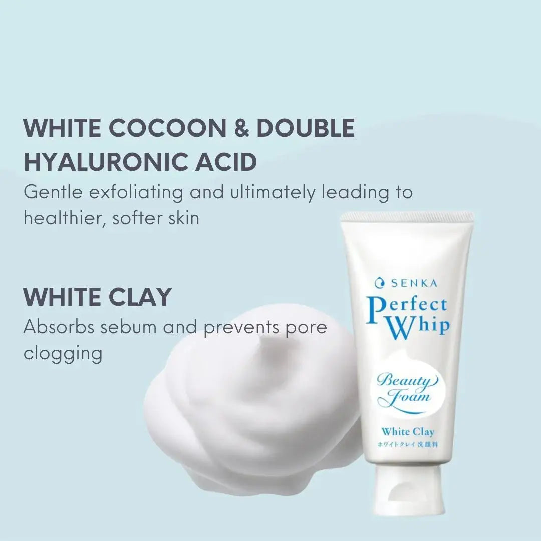 Shiseido SENKA Perfect Whip Clay Cleanser 120g by Shiseido – Facial Cleanser