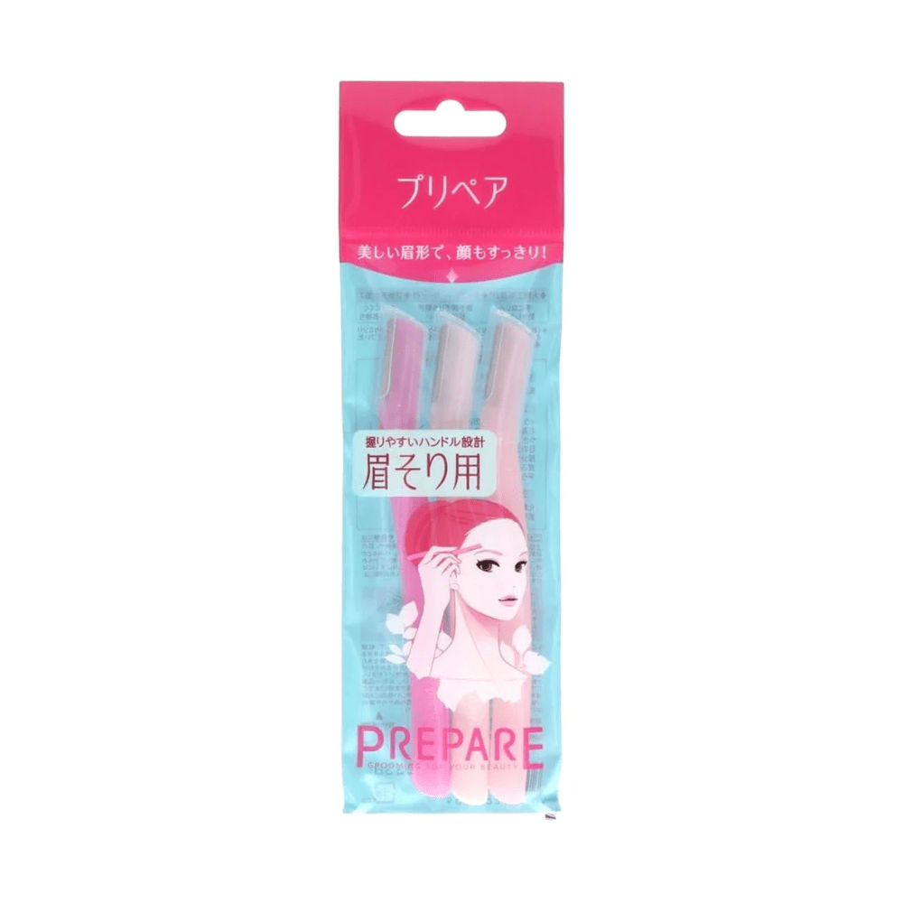 Shiseido Prepare Eyebrow Razor 3pcs by Shiseido – Grooming Tools