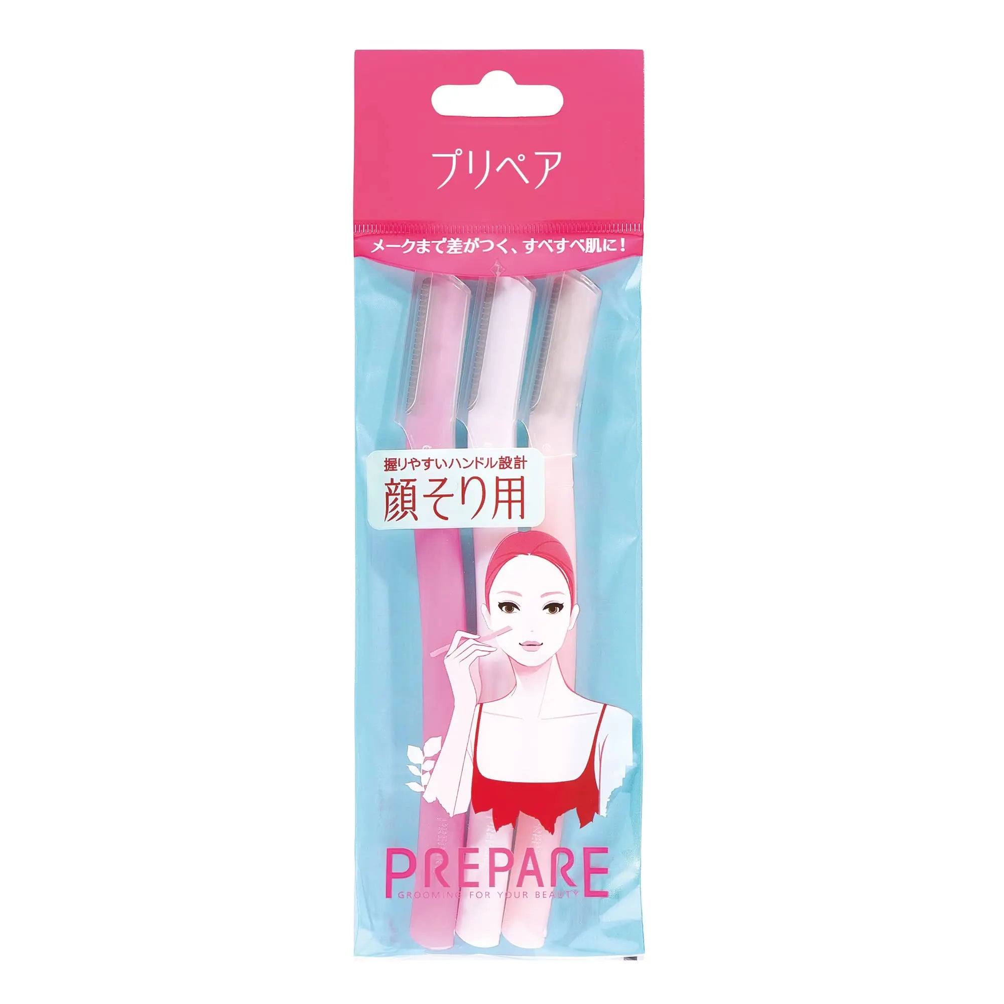 Shiseido Prepare Facial Razor 3pcs by Shiseido – Grooming Tools
