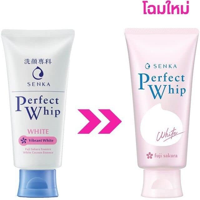 SHISEIDO SENKA Perfect Whip Sakura White Foam Cleanser 100g by Shiseido – Facial Cleanser