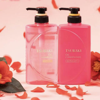 Shiseido Tsubaki Oil Shampoo & Conditioner Limited Edition Set - Shiseido | Kiokii and...