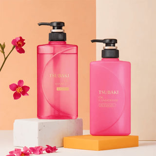 Shiseido Tsubaki Oil Shampoo & Conditioner Limited Edition Set - Shiseido | Kiokii and...