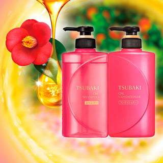 Shiseido Tsubaki Oil Shampoo & Conditioner Limited Edition Set - Shiseido | Kiokii and...