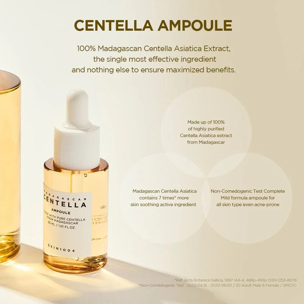 SKIN1004 Centella Ampoule 100ml + Air-Fit Suncream Plus SPF50+ PA++++ 50ml by SKIN1004 – Bundle