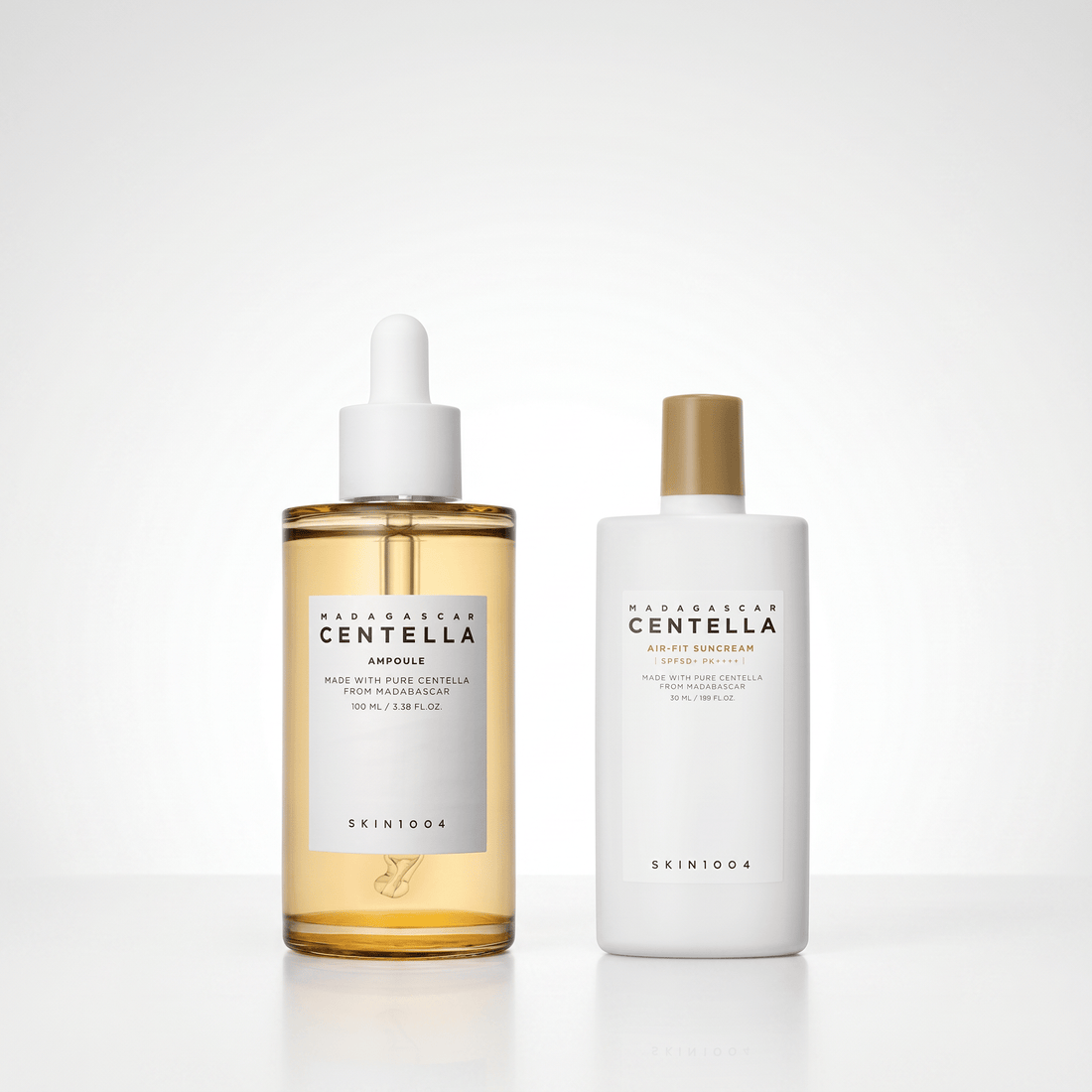 SKIN1004 Centella Ampoule 100ml + Air-Fit Suncream Plus SPF50+ PA++++ 50ml by SKIN1004 – Bundle