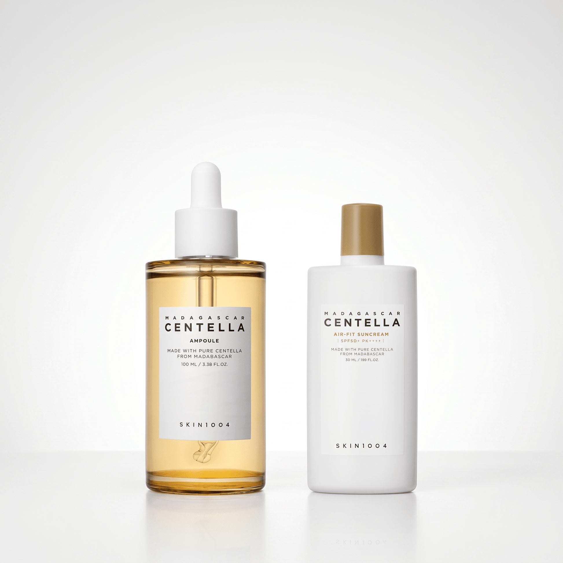 SKIN1004 Centella Ampoule 100ml + Air-Fit Suncream Plus SPF50+ PA++++ 50ml by SKIN1004 – Bundle