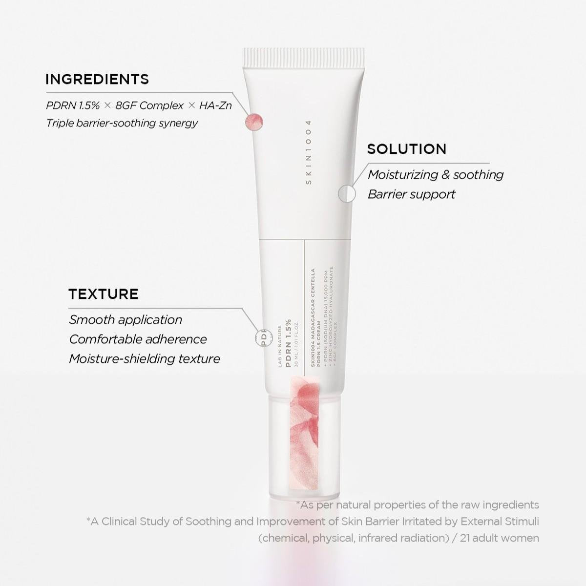 SKIN1004 Madagascar Centella PDRN 1.5 Cream 30ml by SKIN1004 – Lotion & Cream