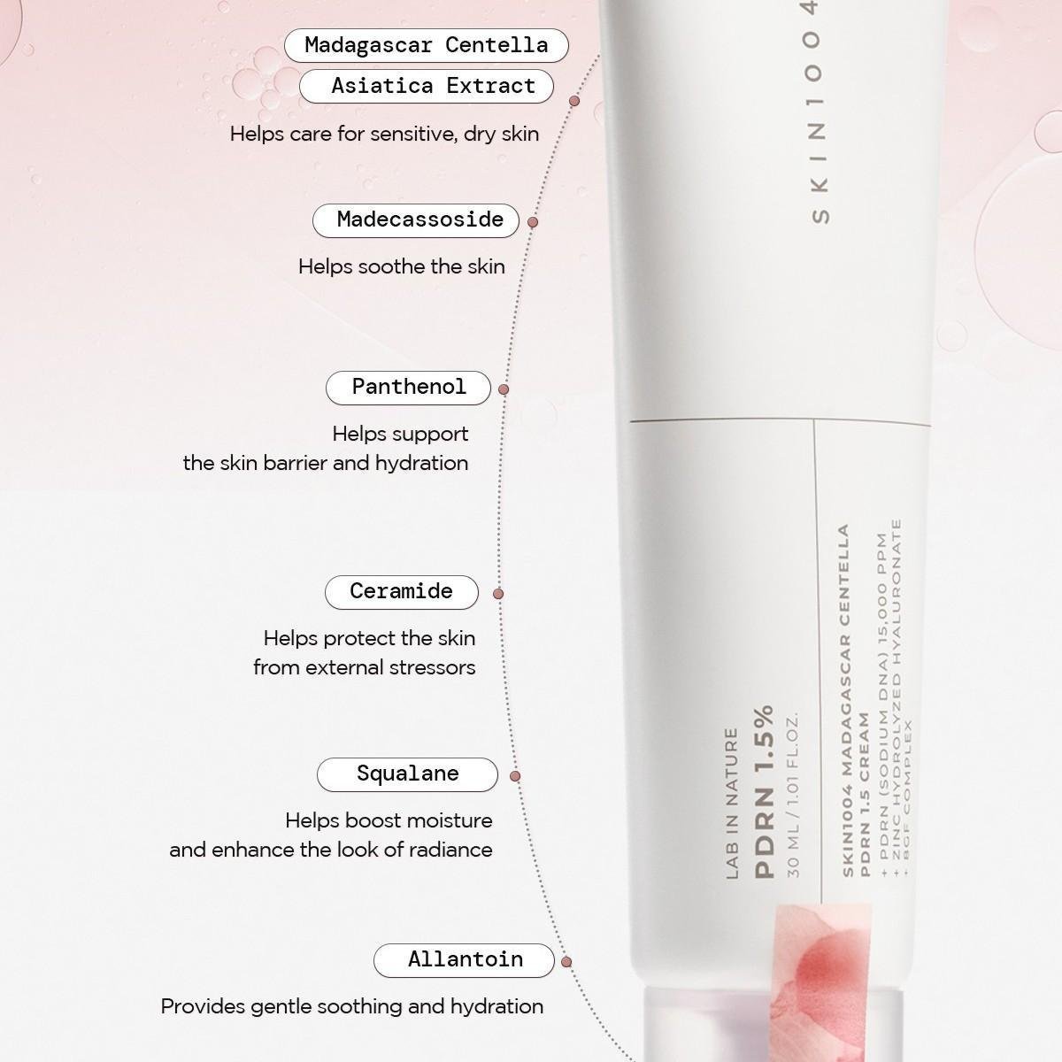SKIN1004 Madagascar Centella PDRN 1.5 Cream 30ml by SKIN1004 – Lotion & Cream