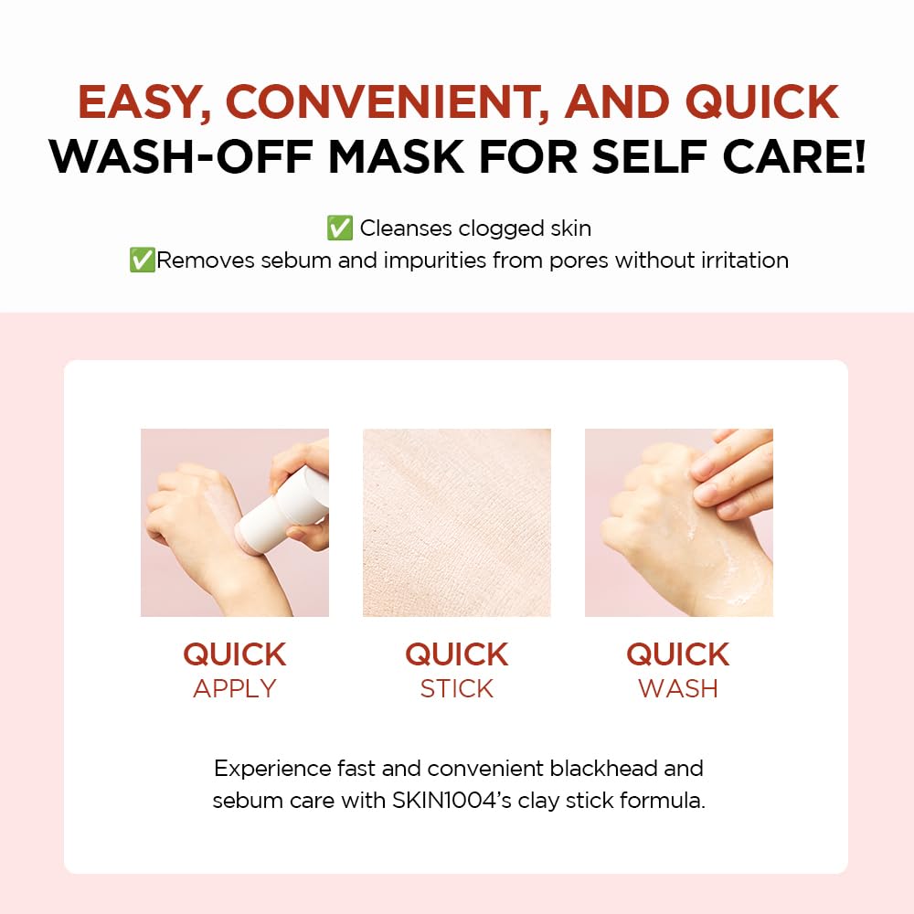 SKIN1004 Madagascar Centella Poremizing Quick Clay Stick Mask 27g by SKIN1004 – Wash - Off Mask