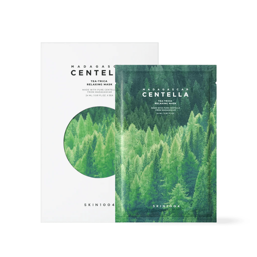 SKIN1004 Madagascar Centella Tea - Trica Relaxing Mask 5pc by SKIN1004 – Sheet Mask