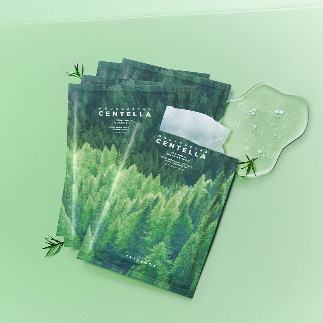 SKIN1004 Madagascar Centella Tea - Trica Relaxing Mask 5pc by SKIN1004 – Sheet Mask